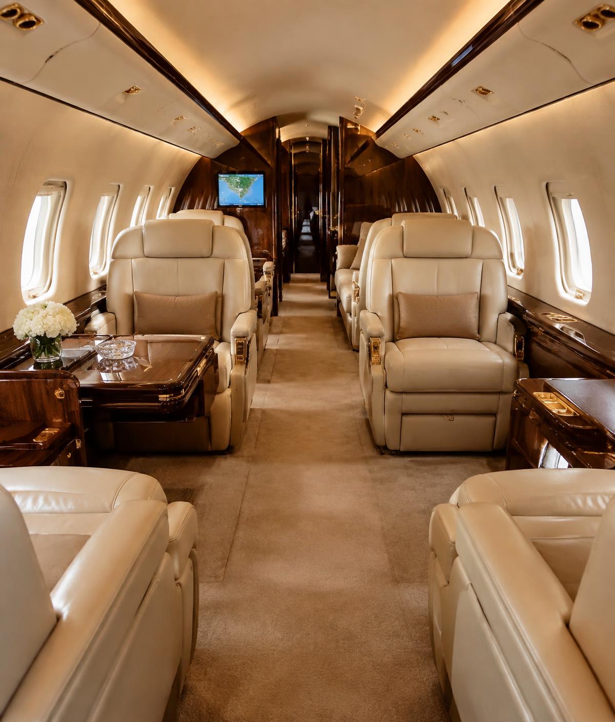 Interior Aircraft Detailing